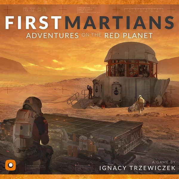 Cover image of First Martians: Adventures on the Red Planet board game