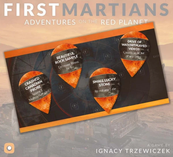 Cover image of First Martians: Watch It Played Promo Tokens board game