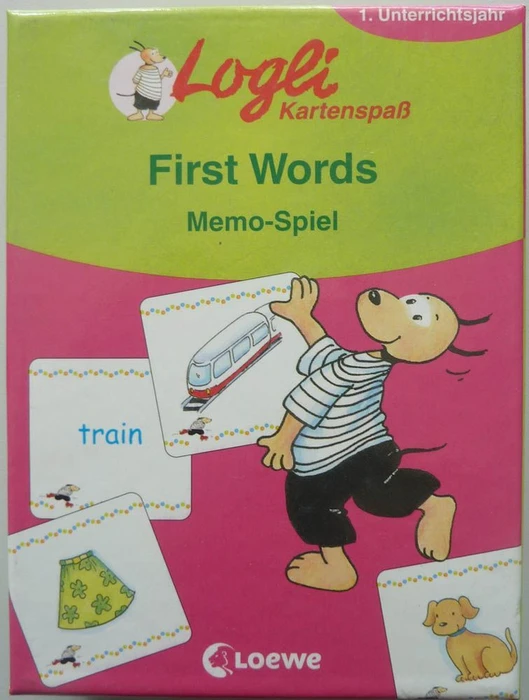Cover image of First Words: Memo Spiel board game