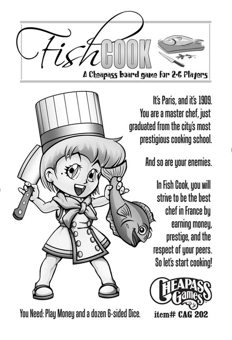 Cover image of Fish Cook board game