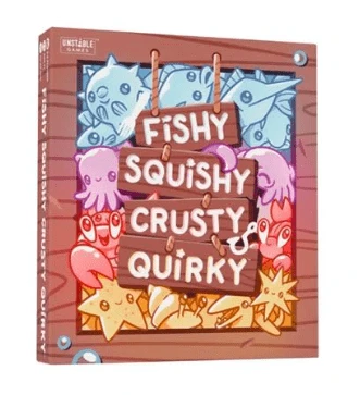 Cover image of Fishy Squishy Crusty Quirky board game