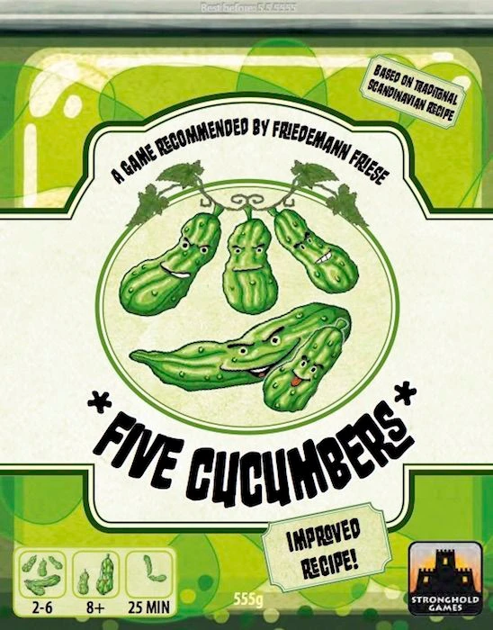 Cover image of Five Cucumbers board game