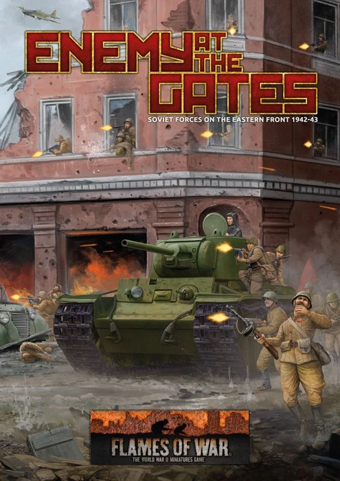 Cover image of Flames of War: Enemy at the Gates – Soviet Forces on the Eastern Front 1942-43 board game