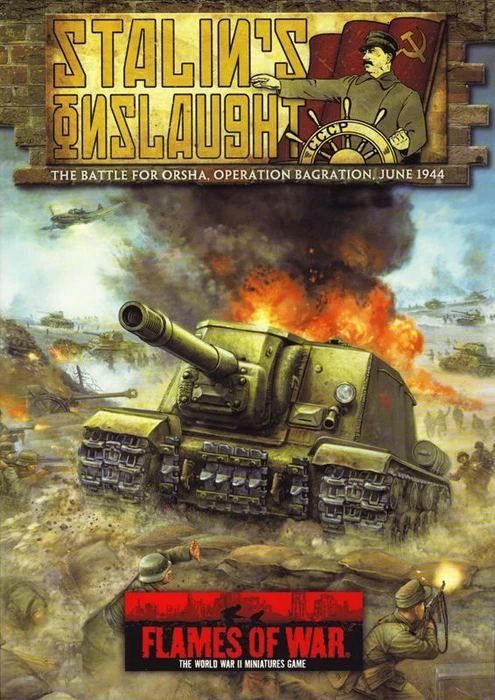 Cover image of Flames of War: Stalin's Onslaught board game