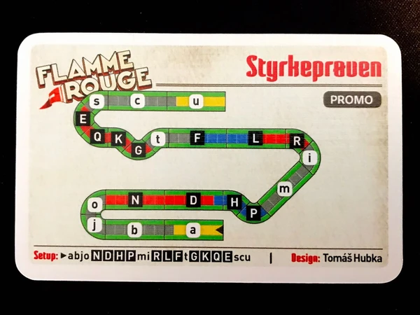 Cover image of Flamme Rouge: Styrkeprøven board game
