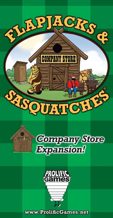 Cover image of Flapjacks & Sasquatches: Company Store board game