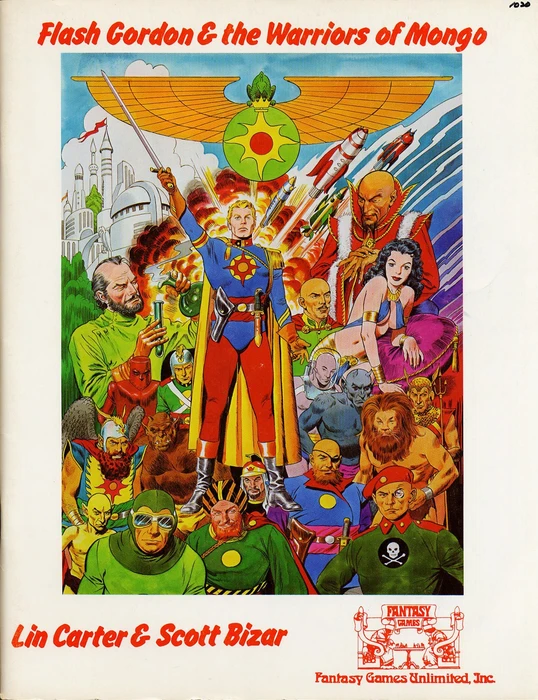 Cover image of Flash Gordon & the Warriors of Mongo board game