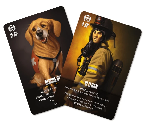 Cover image of Flash Point: Fire Rescue – Veteran and Rescue Dog board game