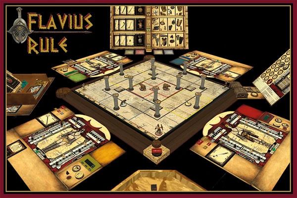 Cover image of Flavius Rule board game