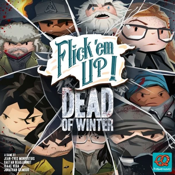 Cover image of Flick 'em Up!: Dead of Winter board game