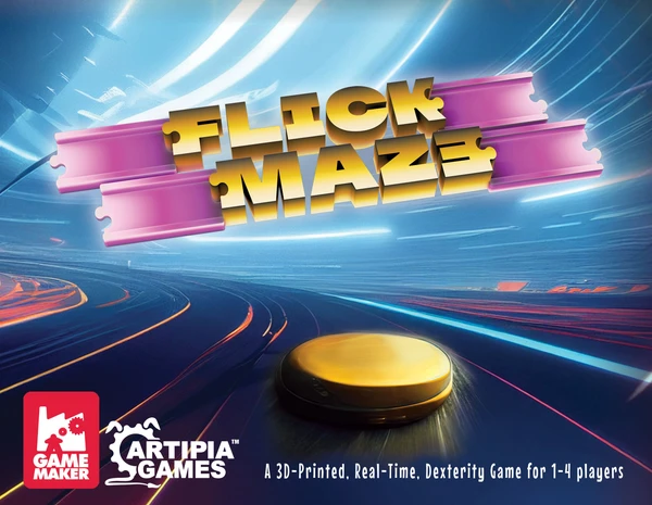 Cover image of Flick Maze board game