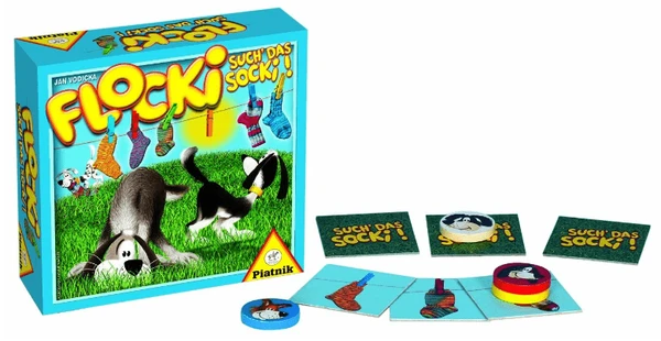 Cover image of Flocki such' das Socki! board game