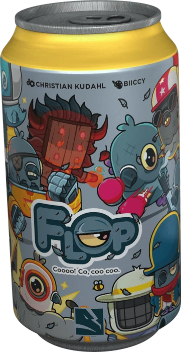 Cover image of FLOP: The One with the Pigeons board game