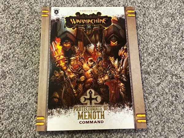 Cover image of Forces of Warmachine: Protectorate of Menoth Command board game