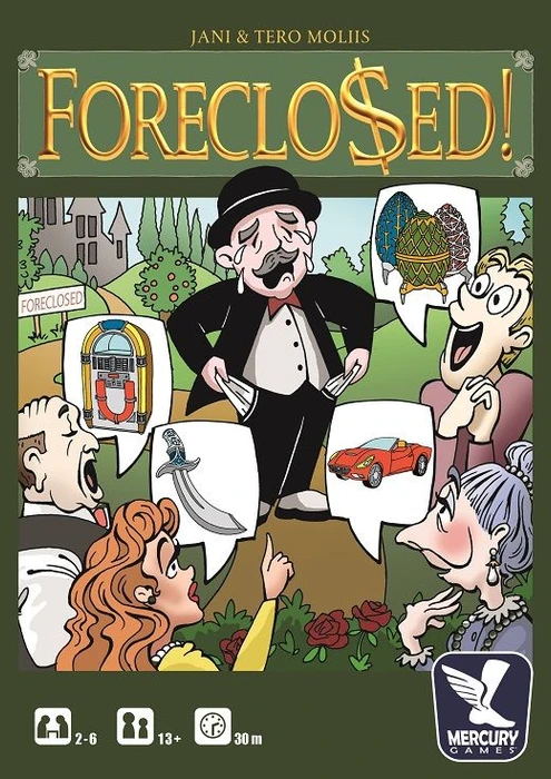 Cover image of Foreclosed! board game