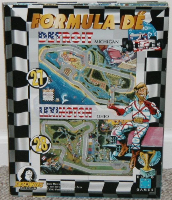 Cover image of Formula Dé Circuits 27 - 30: USA Track Pack #2 board game