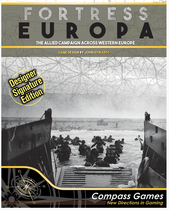 Cover image of Fortress Europa: Designer Signature Edition board game