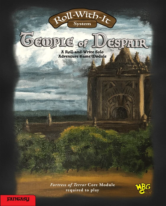 Cover image of Fortress of Terror: Temple of Despair board game