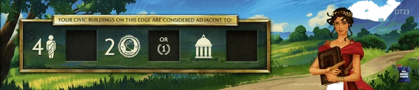 Cover image of Foundations of Rome: Roads of Fortune – Dice Tower 2023 Promo Road Board board game