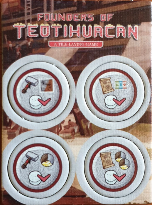 Cover image of Founders of Teotihuacan: Extra Bonus Disks board game