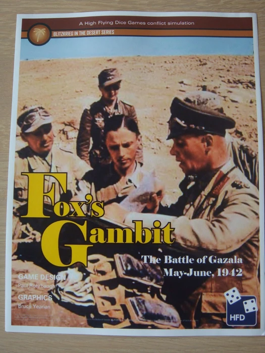 Cover image of Fox's Gambit: The Gazala Campaign board game