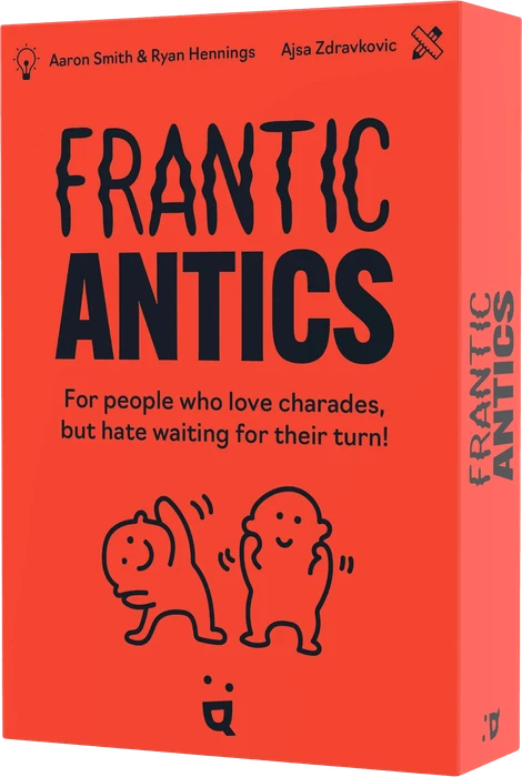 Cover image of Frantic Antics board game