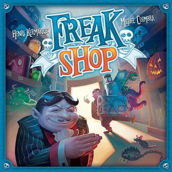 Cover image of Freak Shop board game
