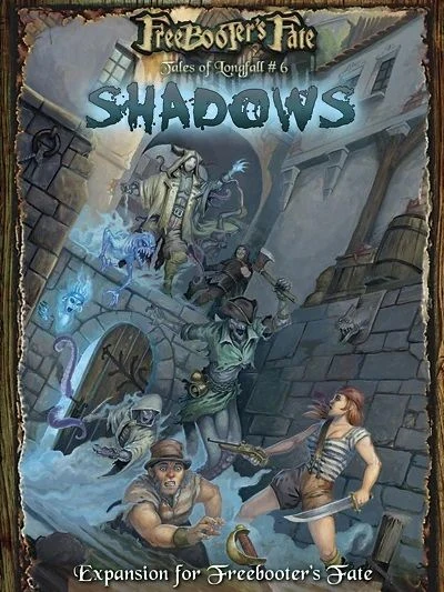 Cover image of Freebooter's Fate:  Tales of Longfall #6 – Shadows board game