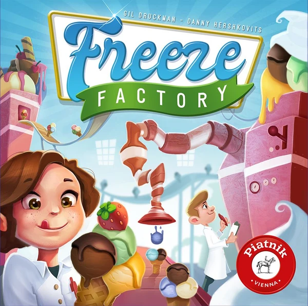 Cover image of Freeze Factory board game
