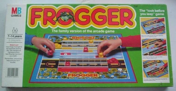 Cover image of Frogger board game