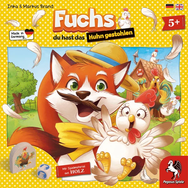 Cover image of Fuchs du hast das Huhn gestohlen board game