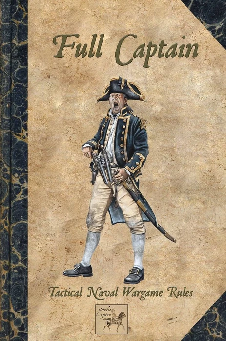Cover image of Full Captain: Tactical Naval Wargame Rules board game