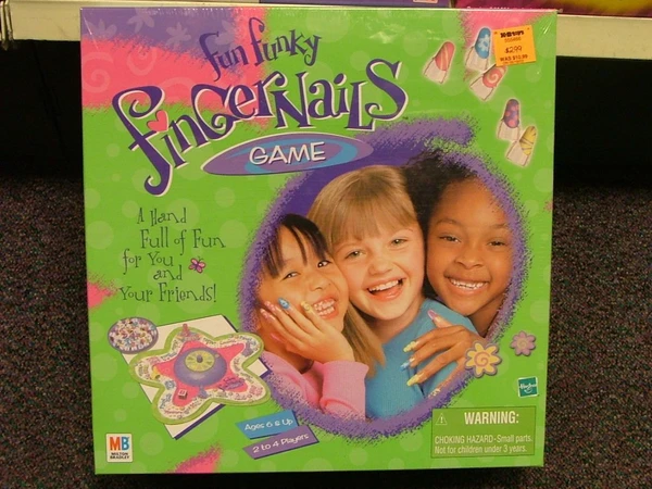 Cover image of Fun Funky Fingernails board game
