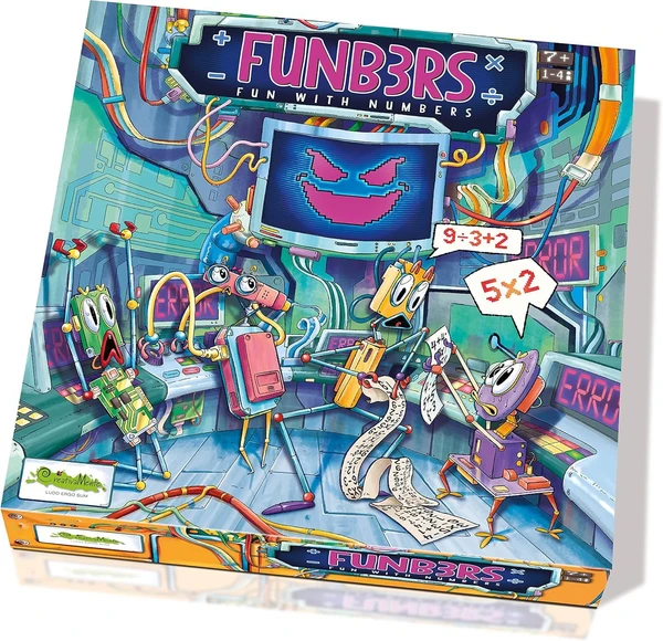 Cover image of Funb3rs: Fun with Numbers board game