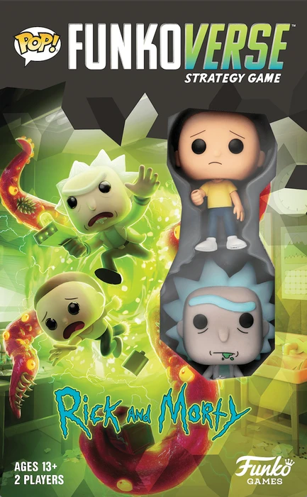 Cover image of Funkoverse Strategy Game: Rick & Morty 100 board game