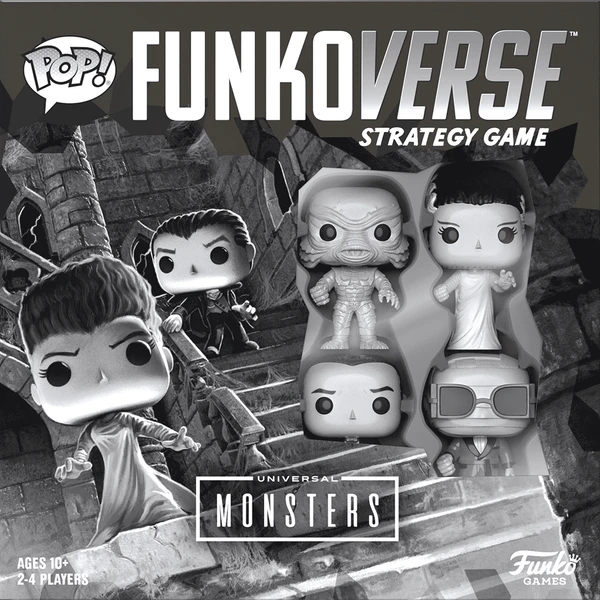 Cover image of Funkoverse Strategy Game: Universal Monsters 100 board game