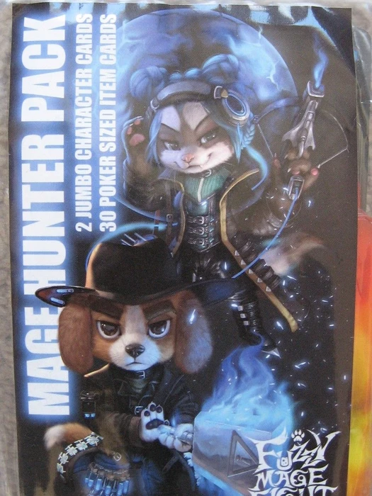 Cover image of Fuzzy Mage Fight: Mage Hunter Pack board game