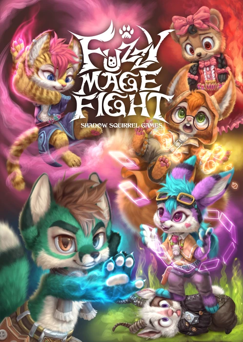 Cover image of Fuzzy Mage Fight board game