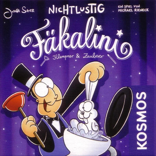 Cover image of Fäkalini: Klempner & Zauberer board game