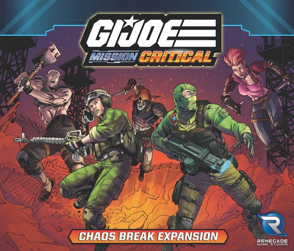 Cover image of G.I. JOE Mission Critical: Chaos Break board game