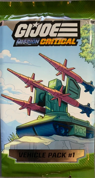 Cover image of G.I. JOE Mission Critical: Vehicle Pack #1 board game