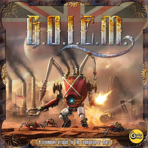 Cover image of G.O.L.E.M. board game