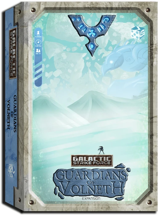 Cover image of Galactic Strike Force: Guardians of Volneth board game