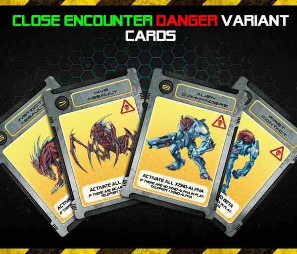 Cover image of Galaxy Defenders: Close Encounter Danger Variant Cards board game