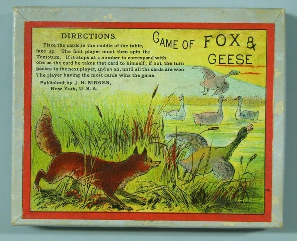 Cover image of Game of Fox & Geese board game
