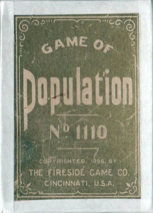 Cover image of Game of Population board game