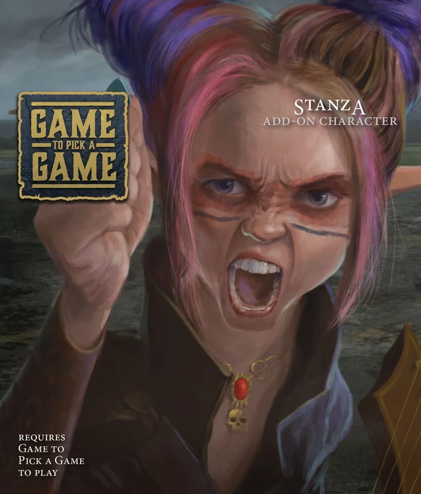 Cover image of Game to Pick a Game: Stanza board game