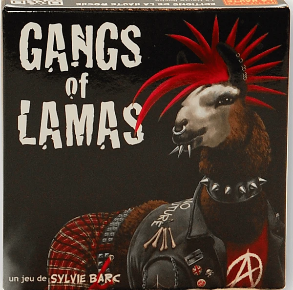 Cover image of Gangs of Lamas board game