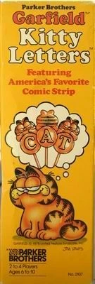 Cover image of Garfield Kitty Letters board game