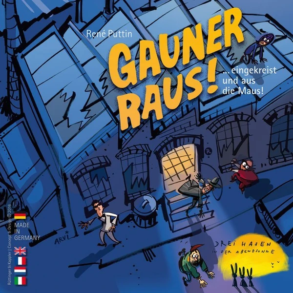 Cover image of Gauner raus! board game